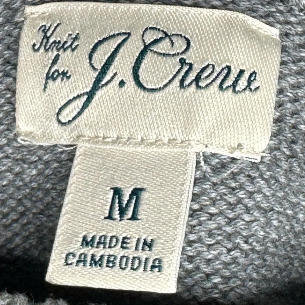 J.Crew Men's Crewneck Sweater - Size Medium